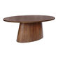 Lennon Oval Wood Pedestal Dining Table image number 0