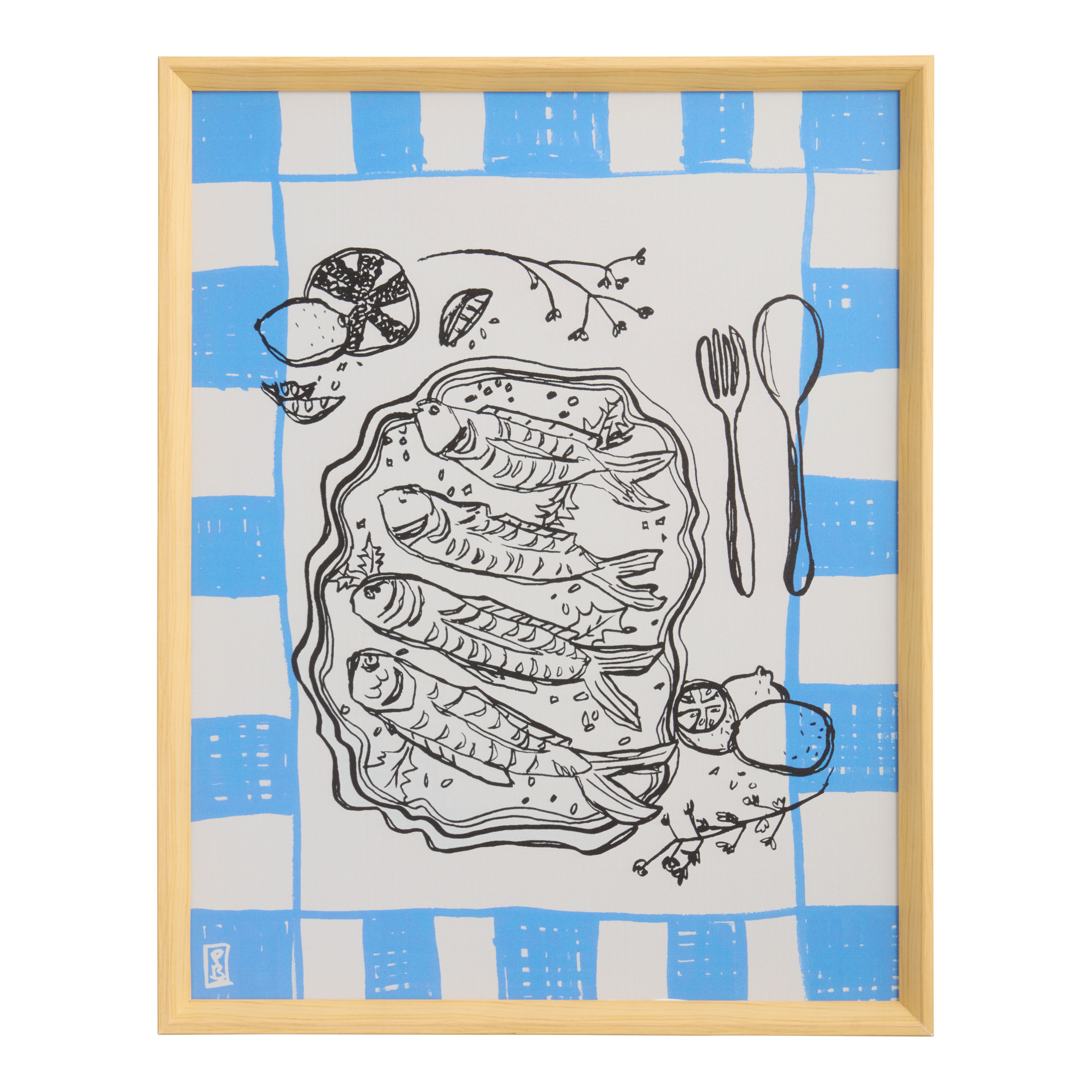 Poisson by Pascale Berkowitz Framed Wall Art image number 0