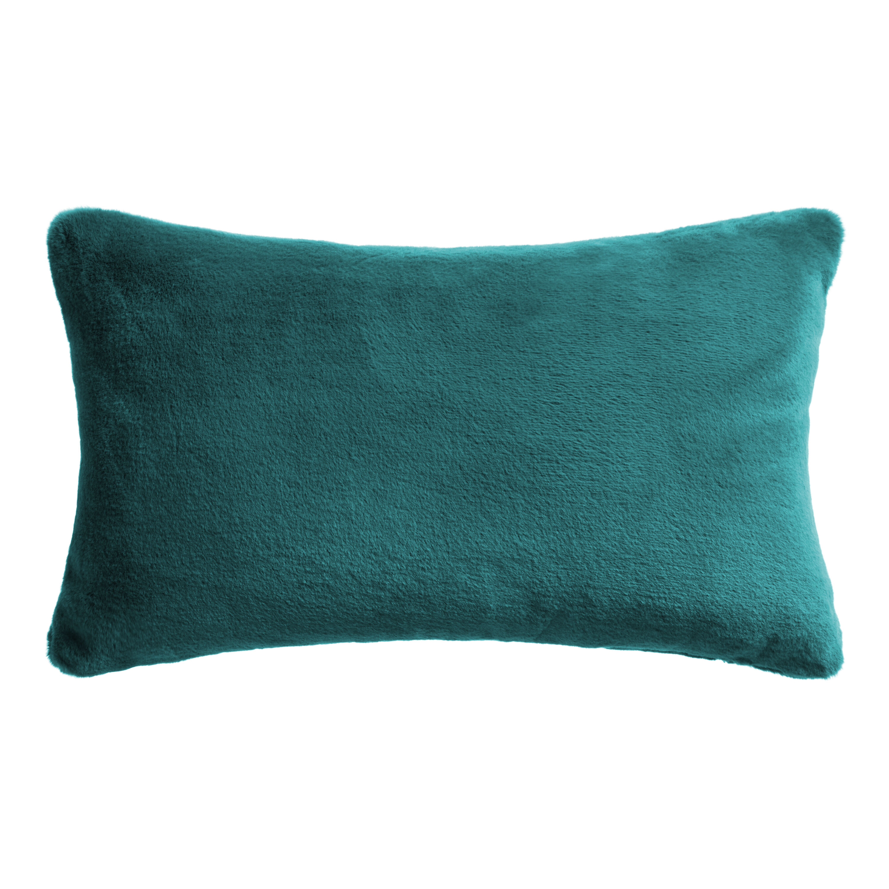 Fuzzy Plush Lumbar Pillow image number 0