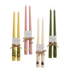 Pastel Botanicals Taper Candle 2 Pack