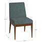 Caleb Upholstered Dining Chair Set Of 2 image number 5