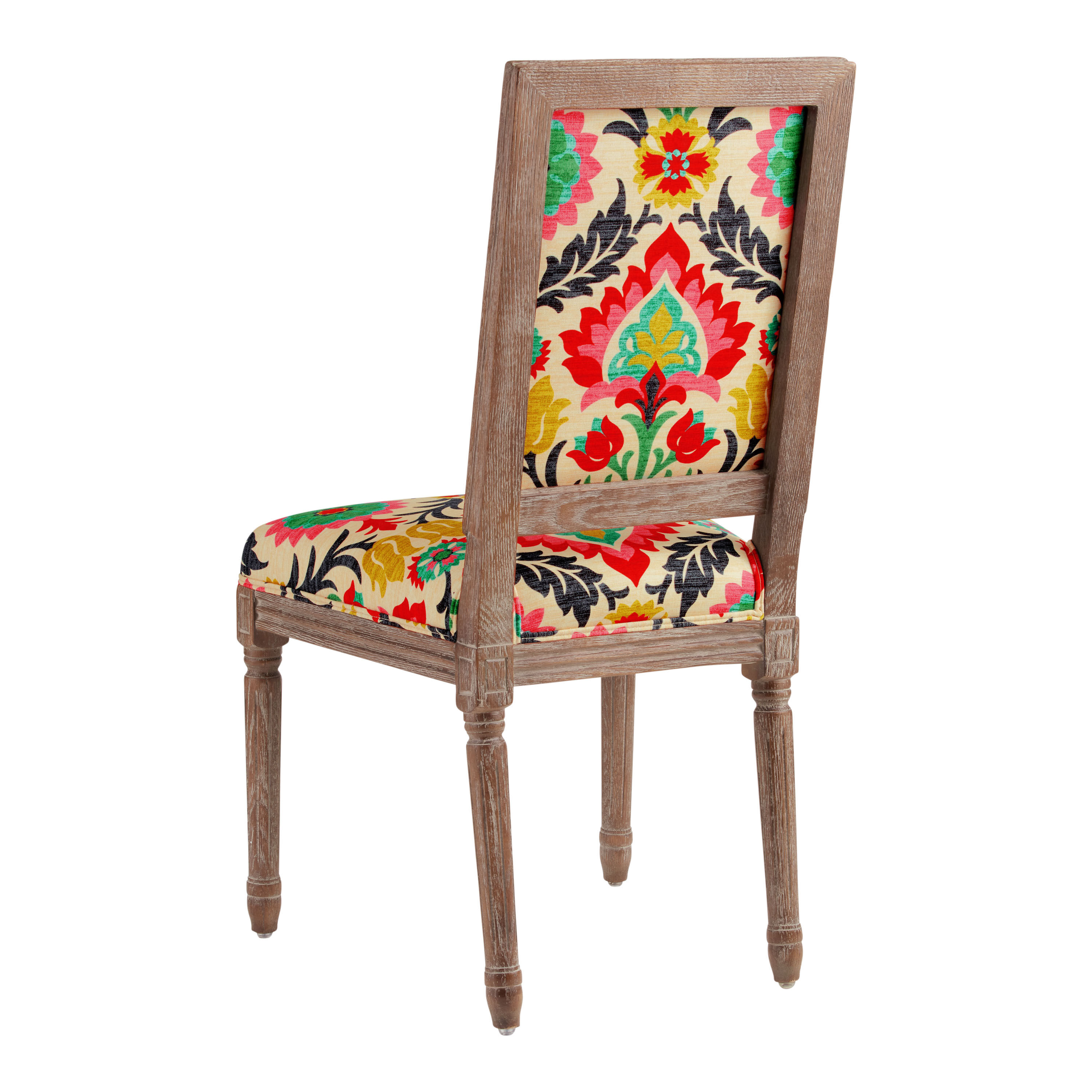 Square back upholstered dining chair store