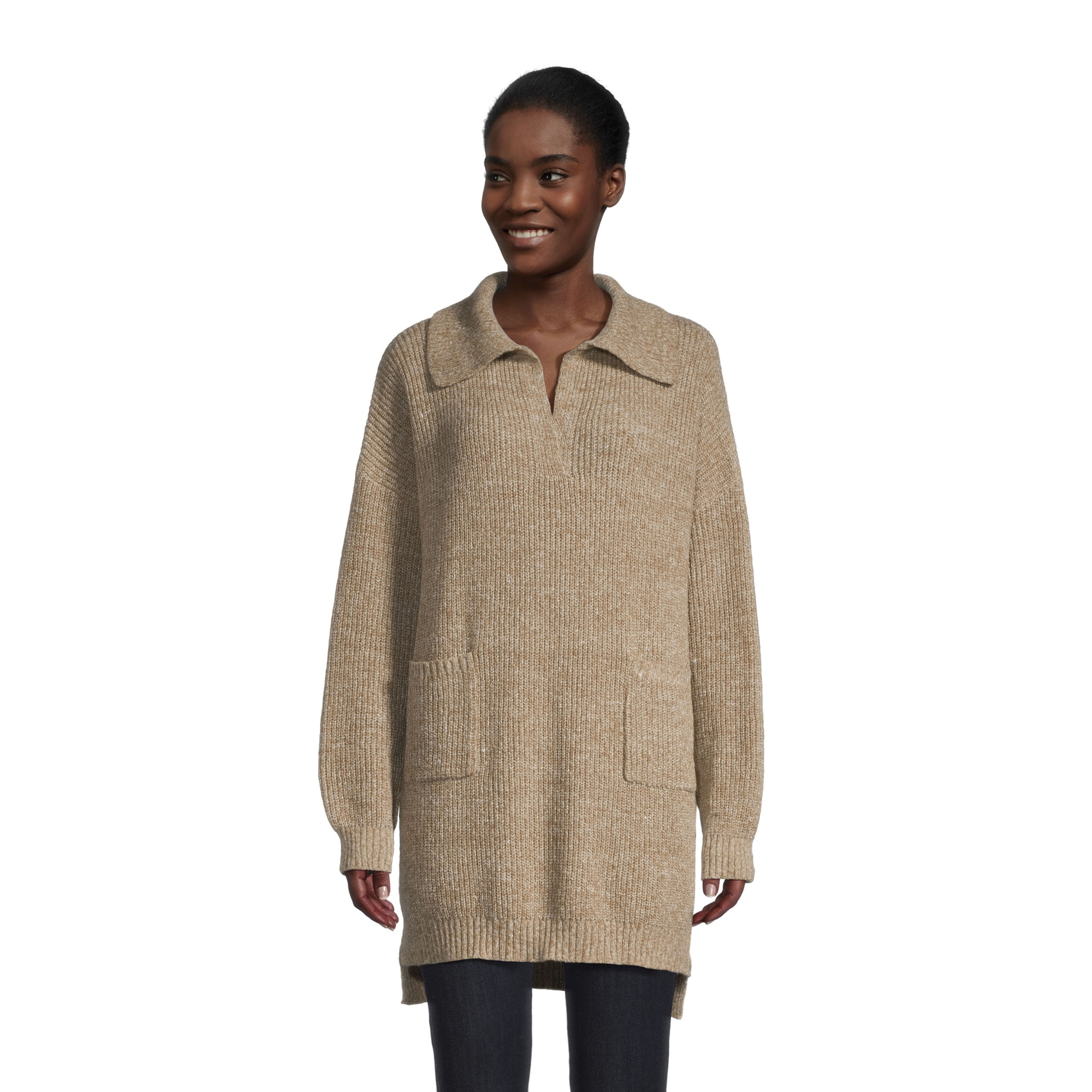What is a marled sweater outlet