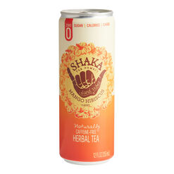 Shaka Mango Hibiscus Herbal Iced Tea Can