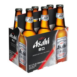 Asahi Super Dry Beer 6 Pack