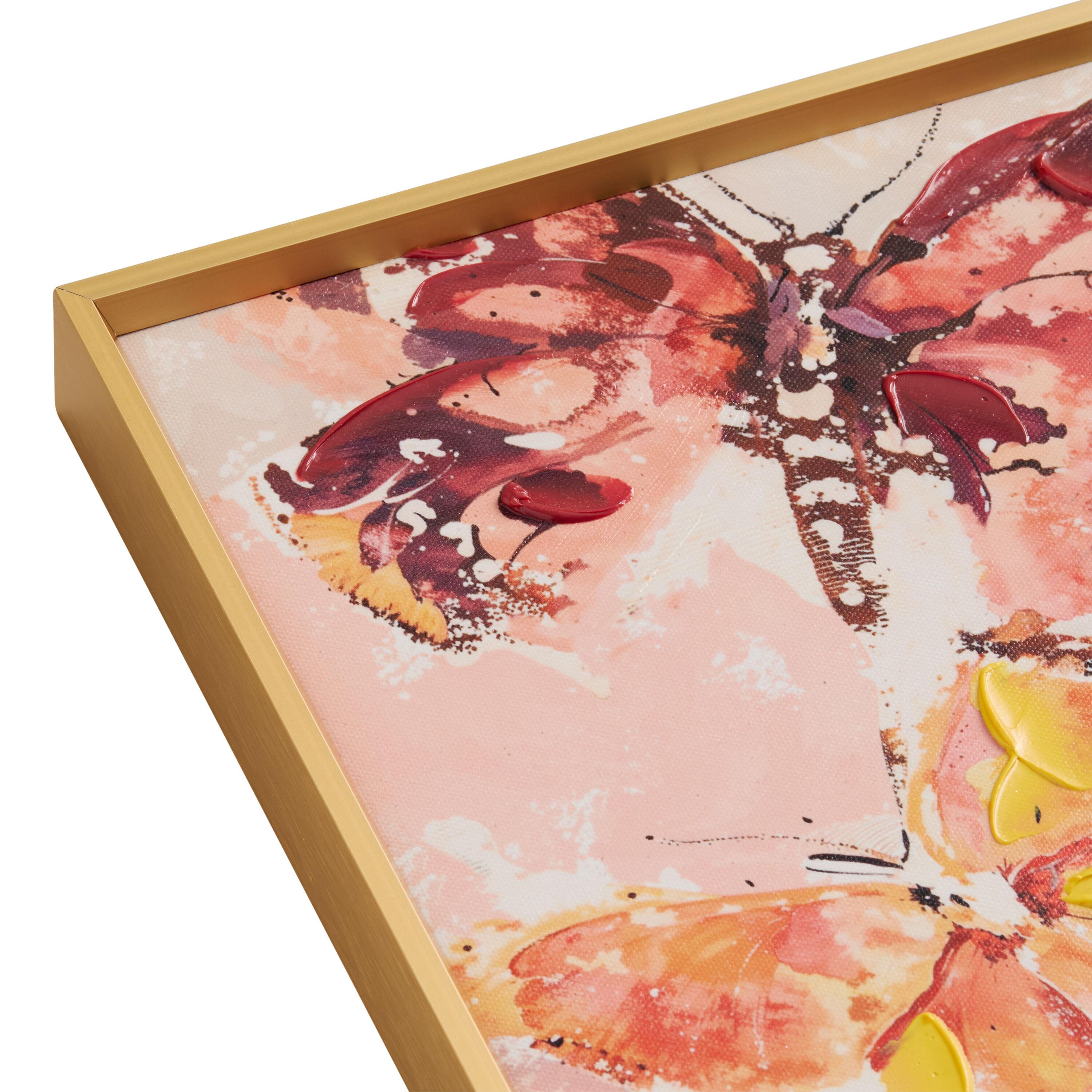 Butterflies by Lada Hana Framed Canvas Wall Art image number 2