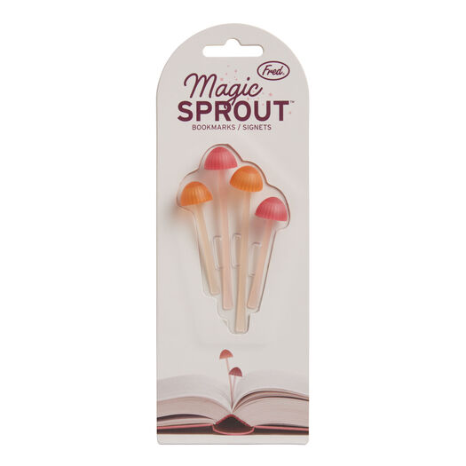 Fred Magic Sprout Mushroom Bookmarks 4 Count