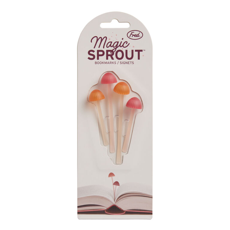  Genuine Fred Magic Sprout, Mini-Mushroom Bookmarks