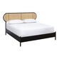 Baywood Rattan Cane and Wood Bed image number 0