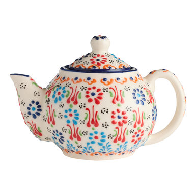 Turkish Artisan Floral Hand Painted Teapot Turkish Artisan Floral Hand Painted Teapot