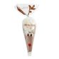 Maud Borup Reindeer Hot Cocoa Mix Cone Set of 3 image number 0