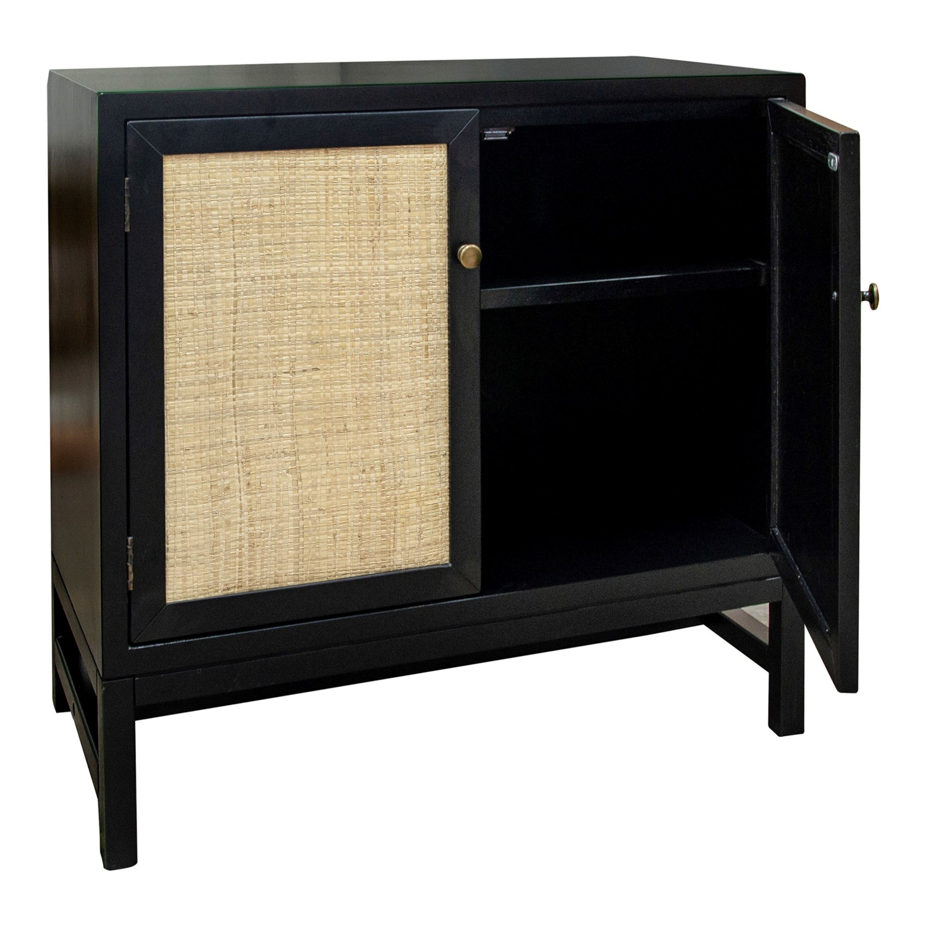 World market rattan deals cabinet