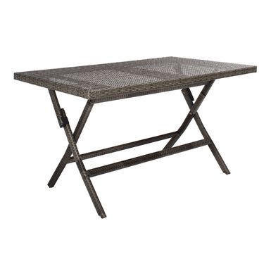 Afton All Weather Wicker Outdoor Folding Table Afton All Weather Wicker Outdoor Folding Table