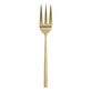 Champagne Satin Hammered Serving Fork image number 0