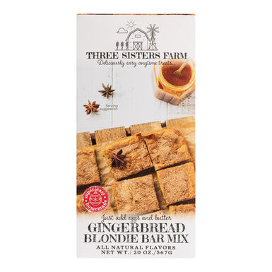 Three Sisters Farm Gingerbread Blondie Bar Mix Three Sisters Farm Gingerbread Blondie Bar Mix