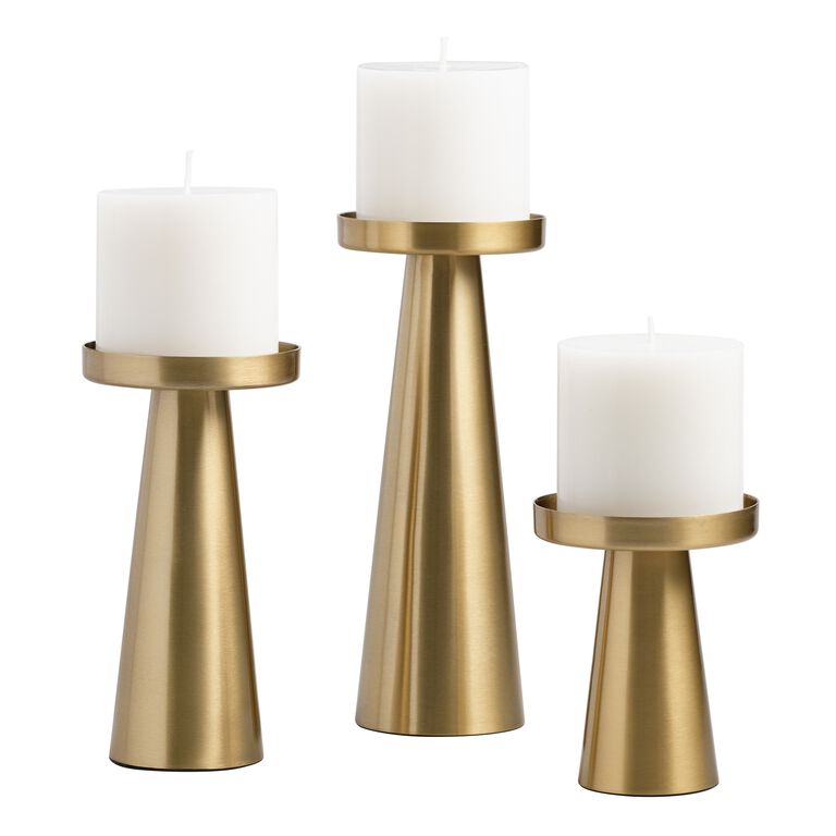 RECYCLED SPECIAL Brushed Gold Candle Lids per each