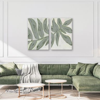 Max & E Abstract Flora IX Diptych Canvas Wall Art 2 Piece Max & E Abstract Flora IX Diptych Canvas Wall Art 2 Piece