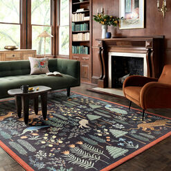 Rifle Paper Co. Les Fauves Wild Animals Area Rug