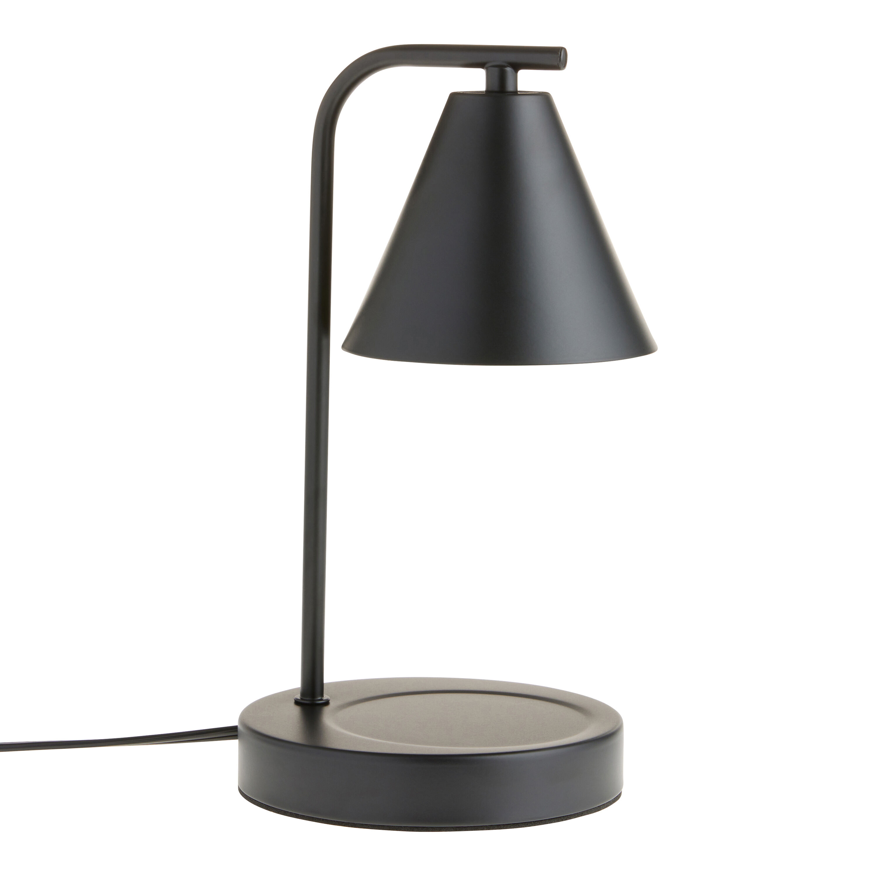 Black Metal Candle Warmer Lamp With Dimmer