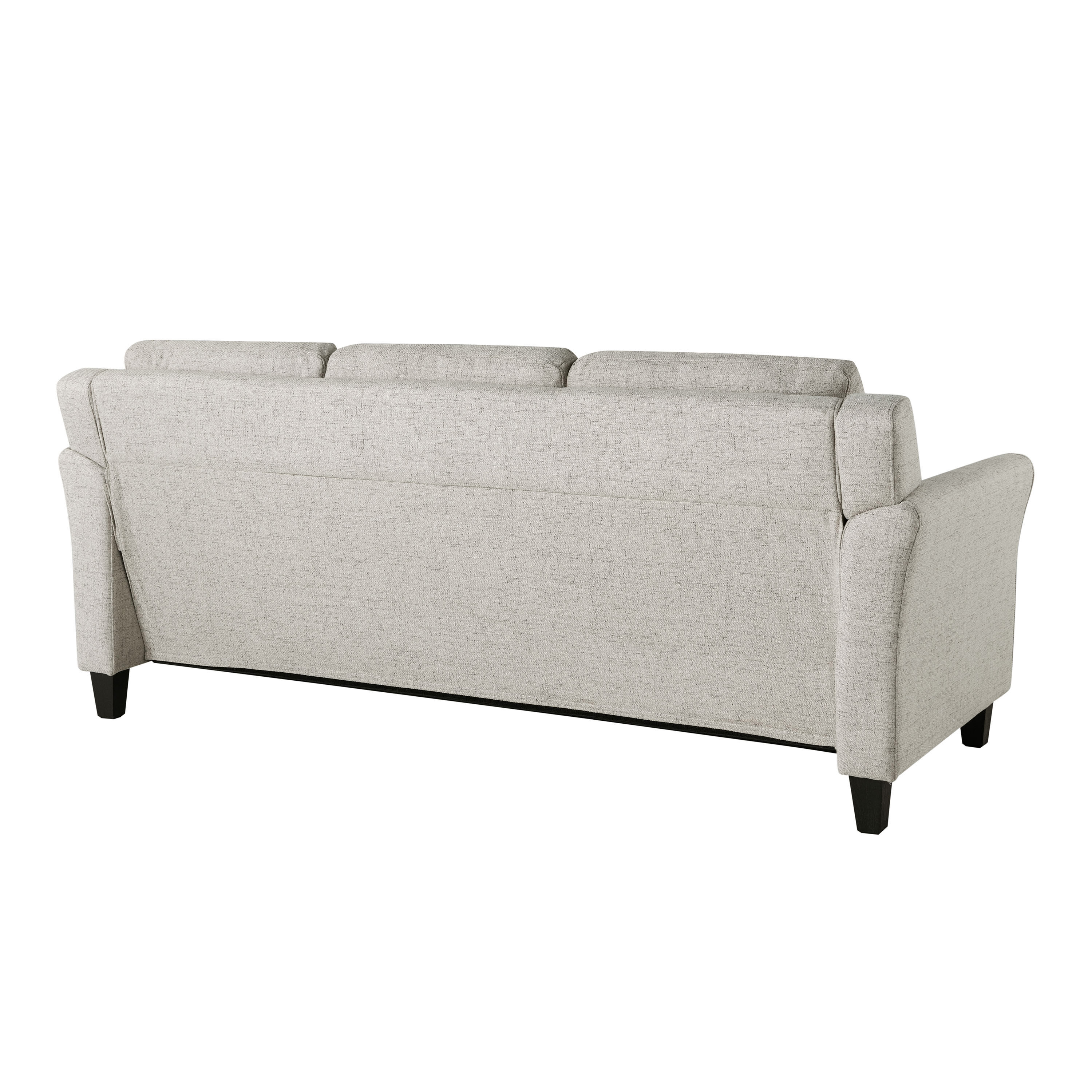 Renne Microfiber Tufted Roll Arm Sofa image number 3