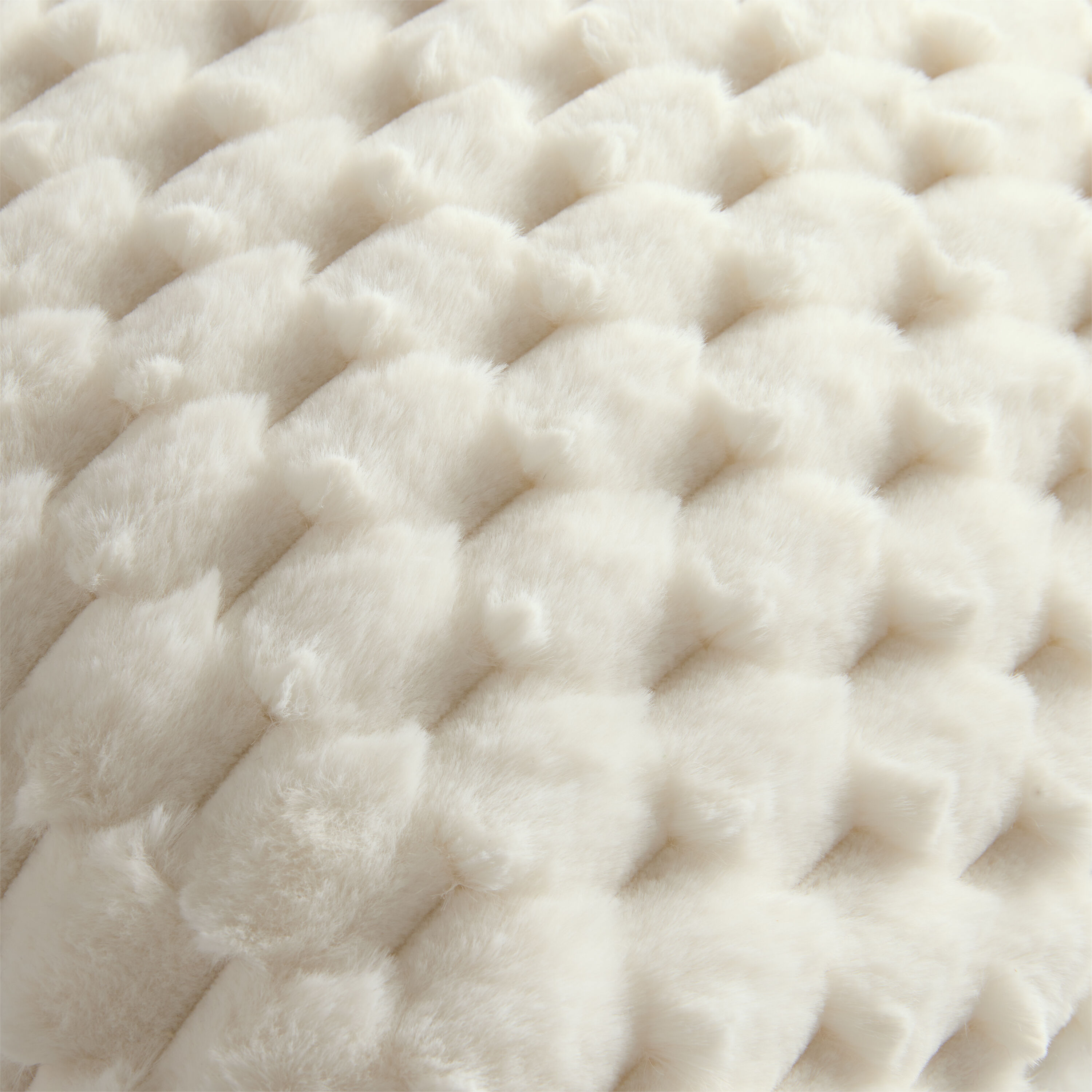 Plush Diamond Sculpted Throw Pillow image number 1