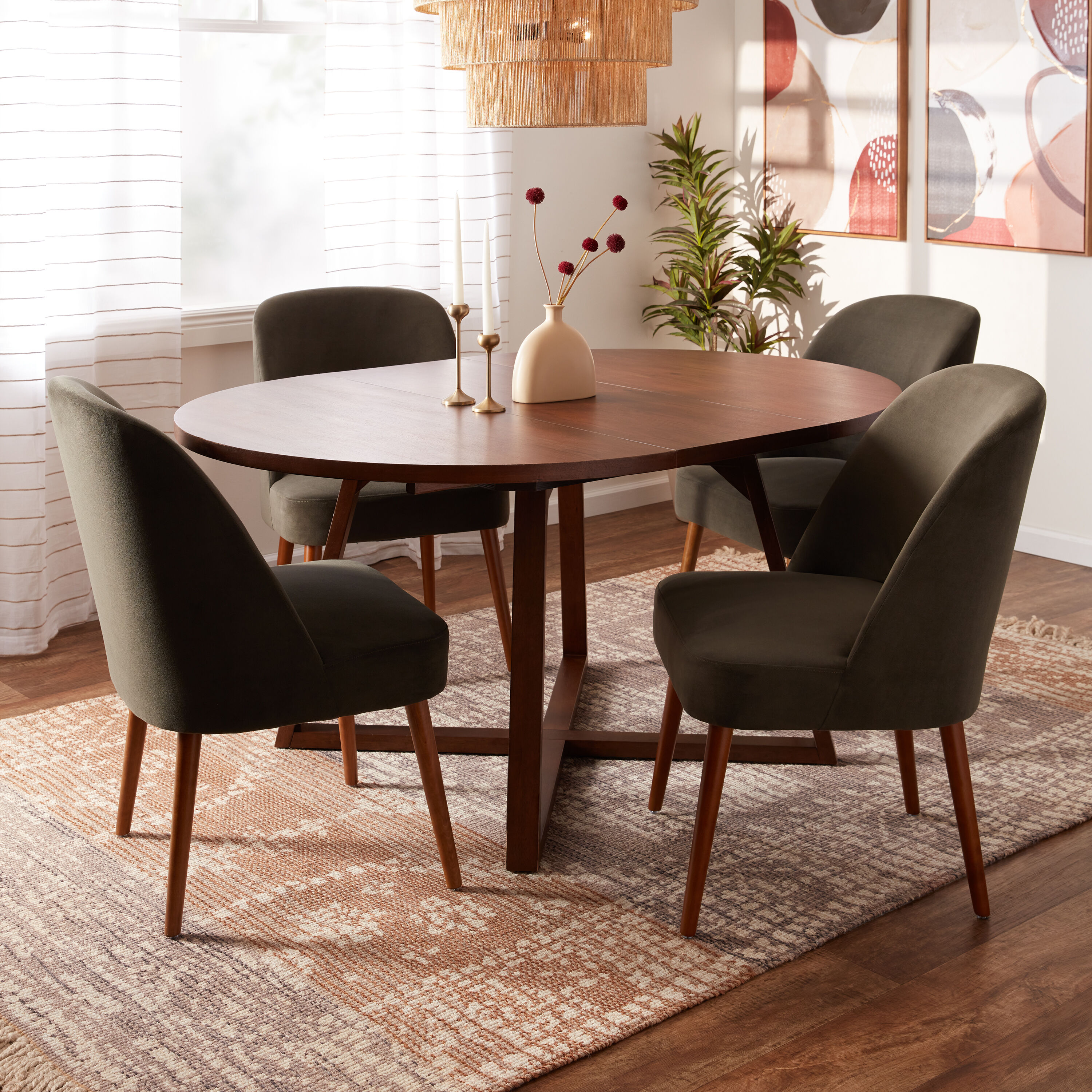 World market round sales kitchen table