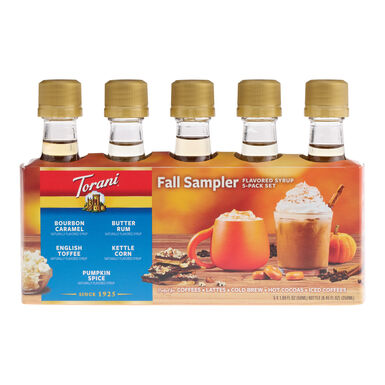 Torani Mini Fall Flavors Syrup Sampler 5 Pack Torani Mini Fall Flavors Syrup Sampler 5 Pack