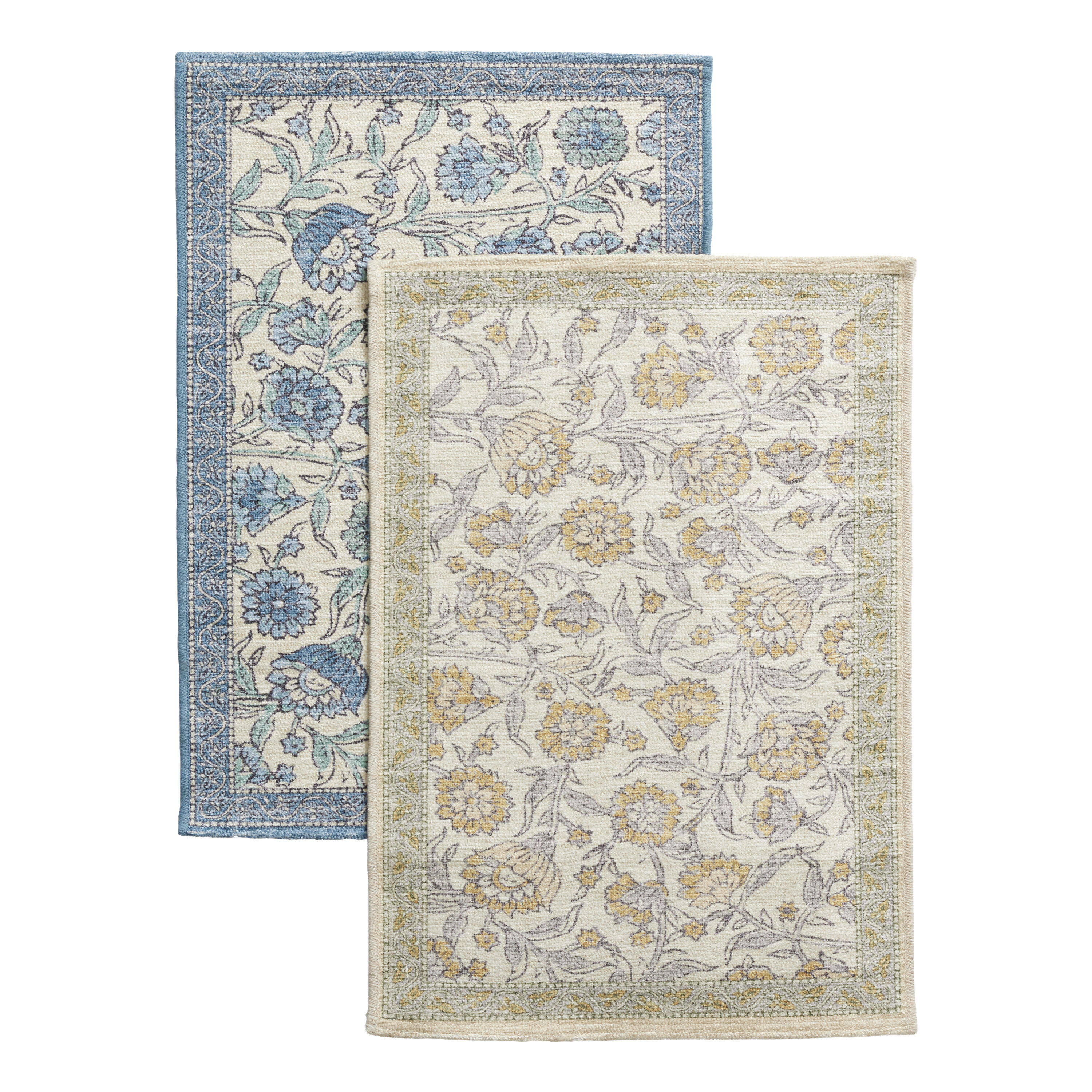 Elsa Floral Washable Area Rug image number 0