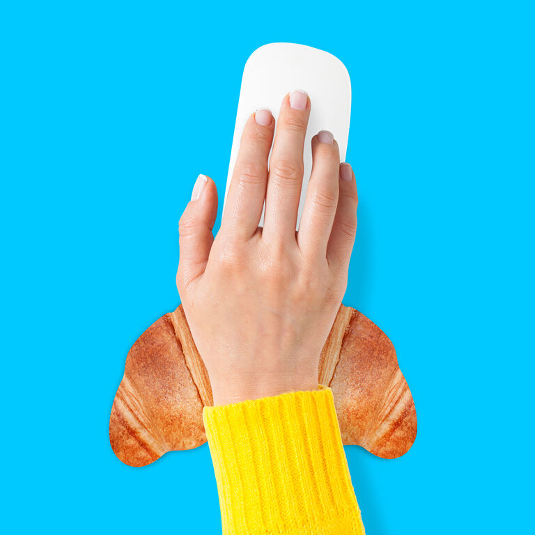 Croissant Memory Foam Mouse Arm Rest image number 4