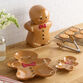Gingerbread Man Hand Painted Figural Cookie Jar image number 1