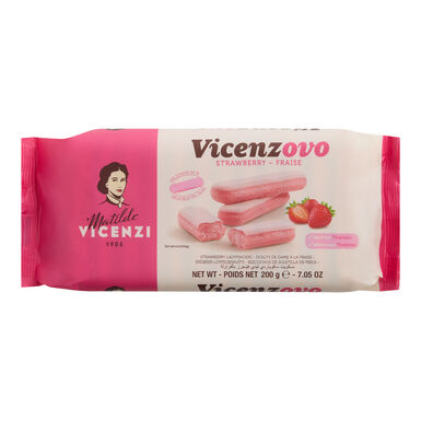 Matilde Vicenzi Vicenzovo Strawberry Ladyfingers Matilde Vicenzi Vicenzovo Strawberry Ladyfingers