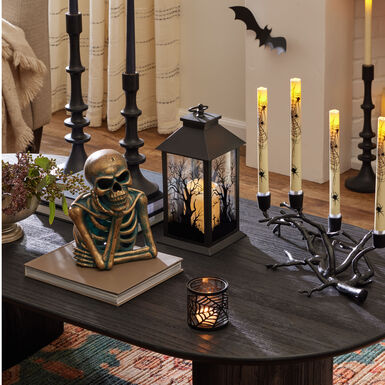 Black Branch 4 Taper Candle Holder Black Branch 4 Taper Candle Holder