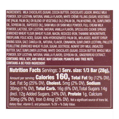Gudlife Dubai Style Cookie Butter Milk Chocolate Bar Gudlife Dubai Style Cookie Butter Milk Chocolate Bar