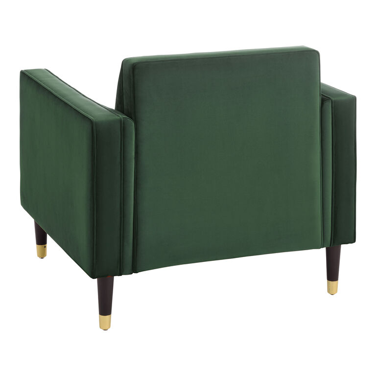 Leanna Channel Tufted Velvet Club Chair image number 4