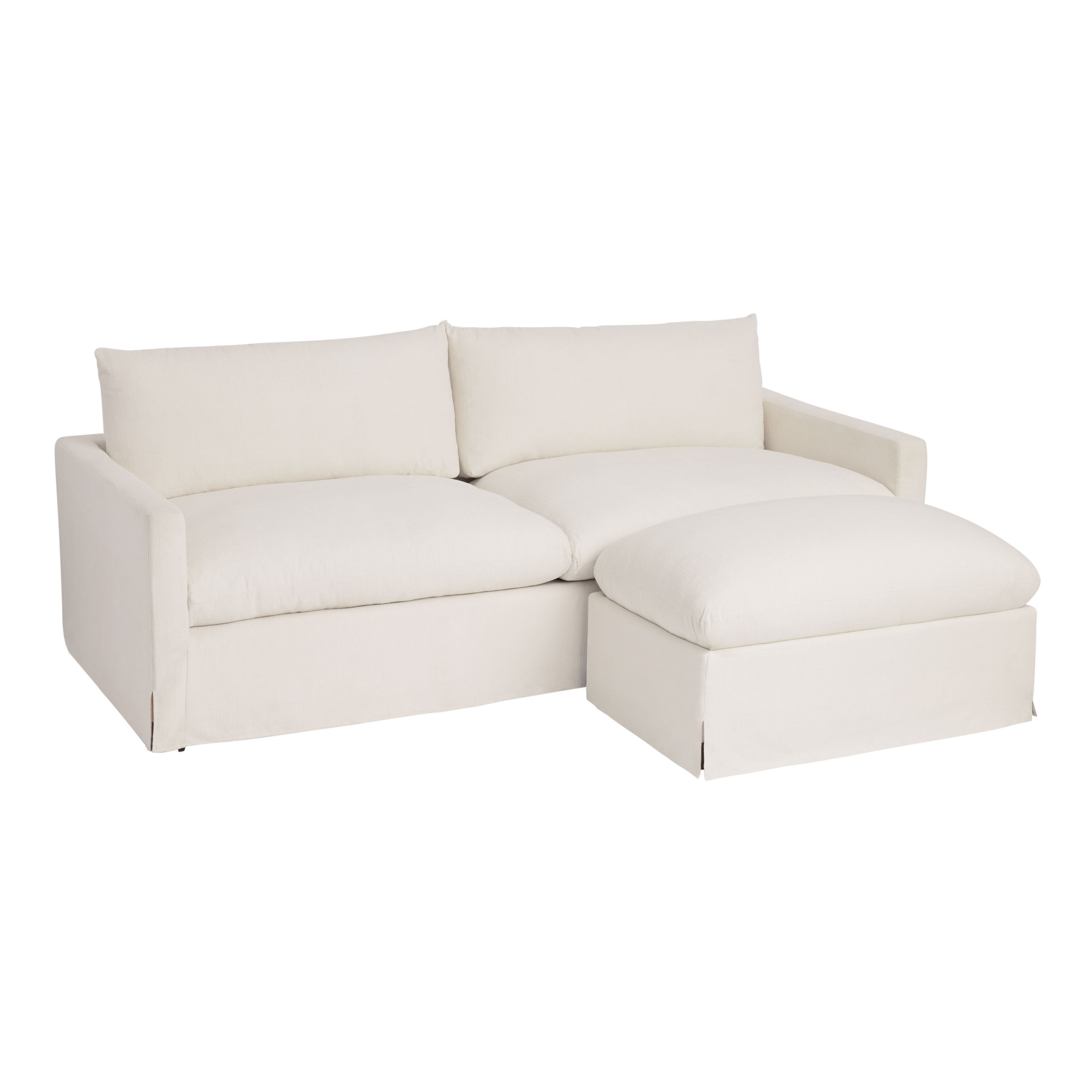 World market feather filled swivel brynn armchair hotsell