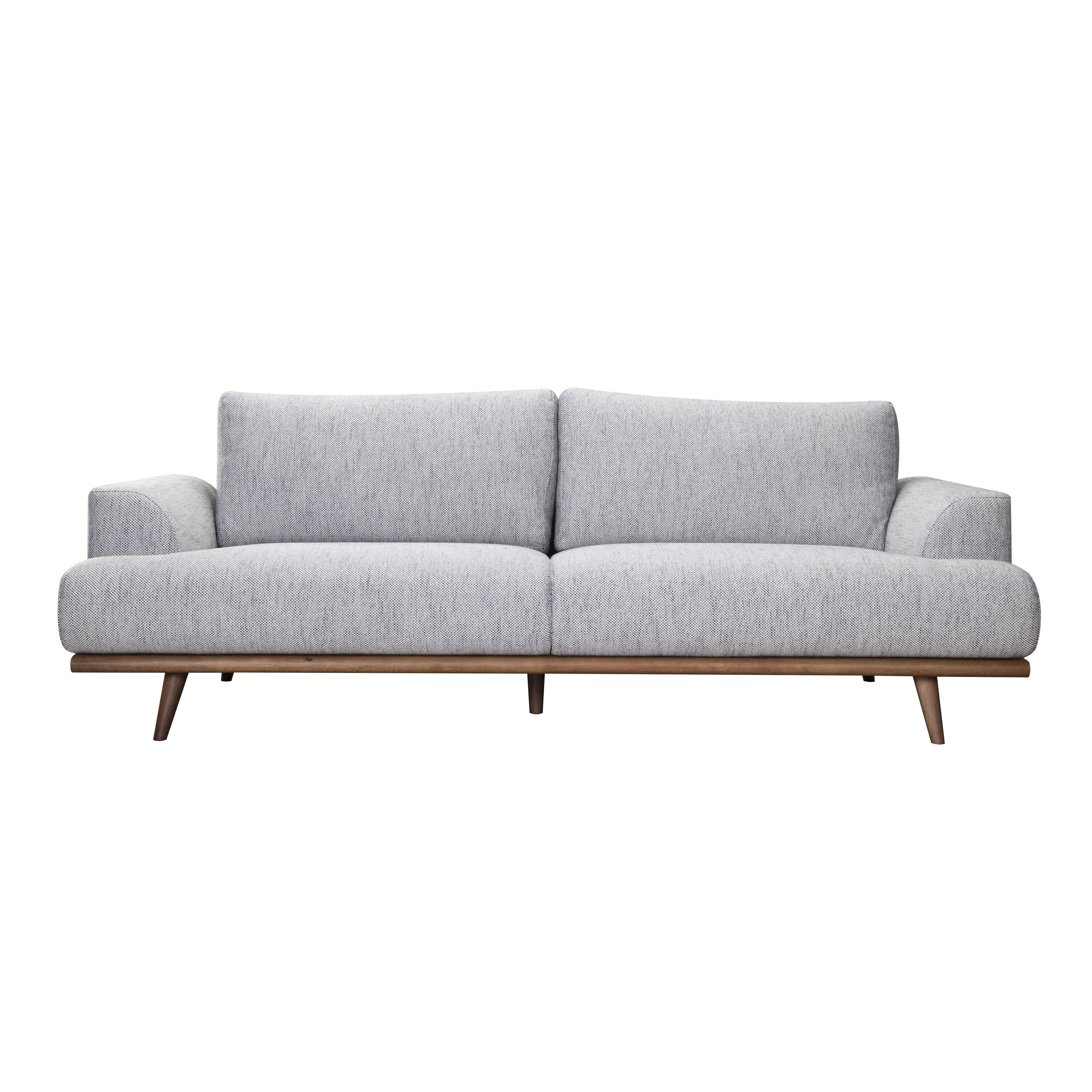 World market top gray couch