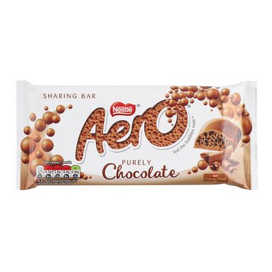 Nestle Large Aero Milk Chocolate Bar Nestle Large Aero Milk Chocolate Bar