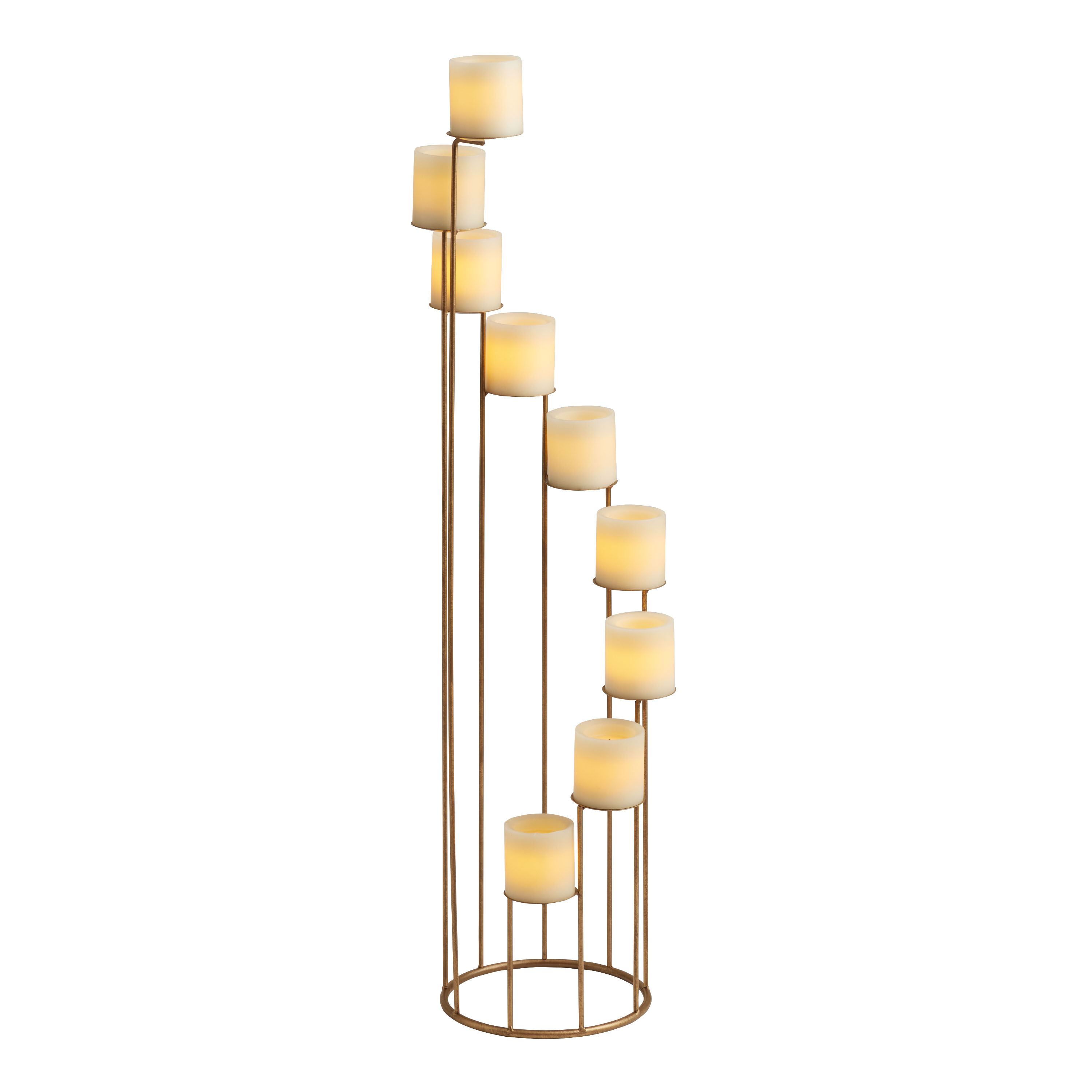 Tiered candle holders deals
