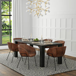 Stenhouse Wood Modern Dining Table
