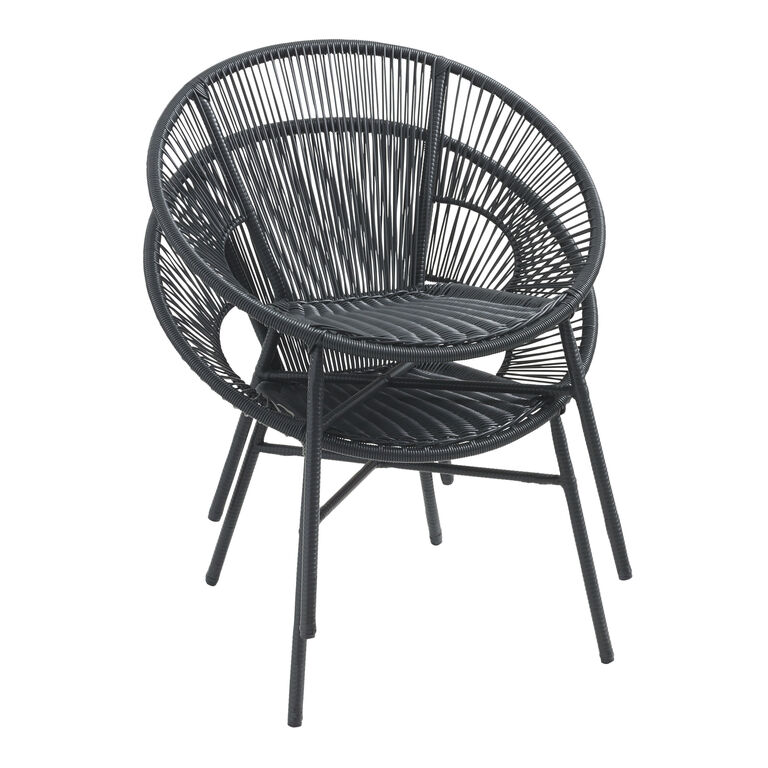 Camden Round All Weather Wicker Outdoor Chair image number 4