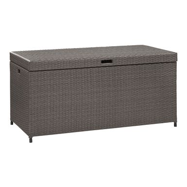 Pinamar Gray All Weather Wicker Outdoor Storage Chest Pinamar Gray All Weather Wicker Outdoor Storage Chest
