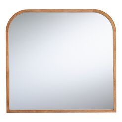Talia Wood Arched Vanity Mirror