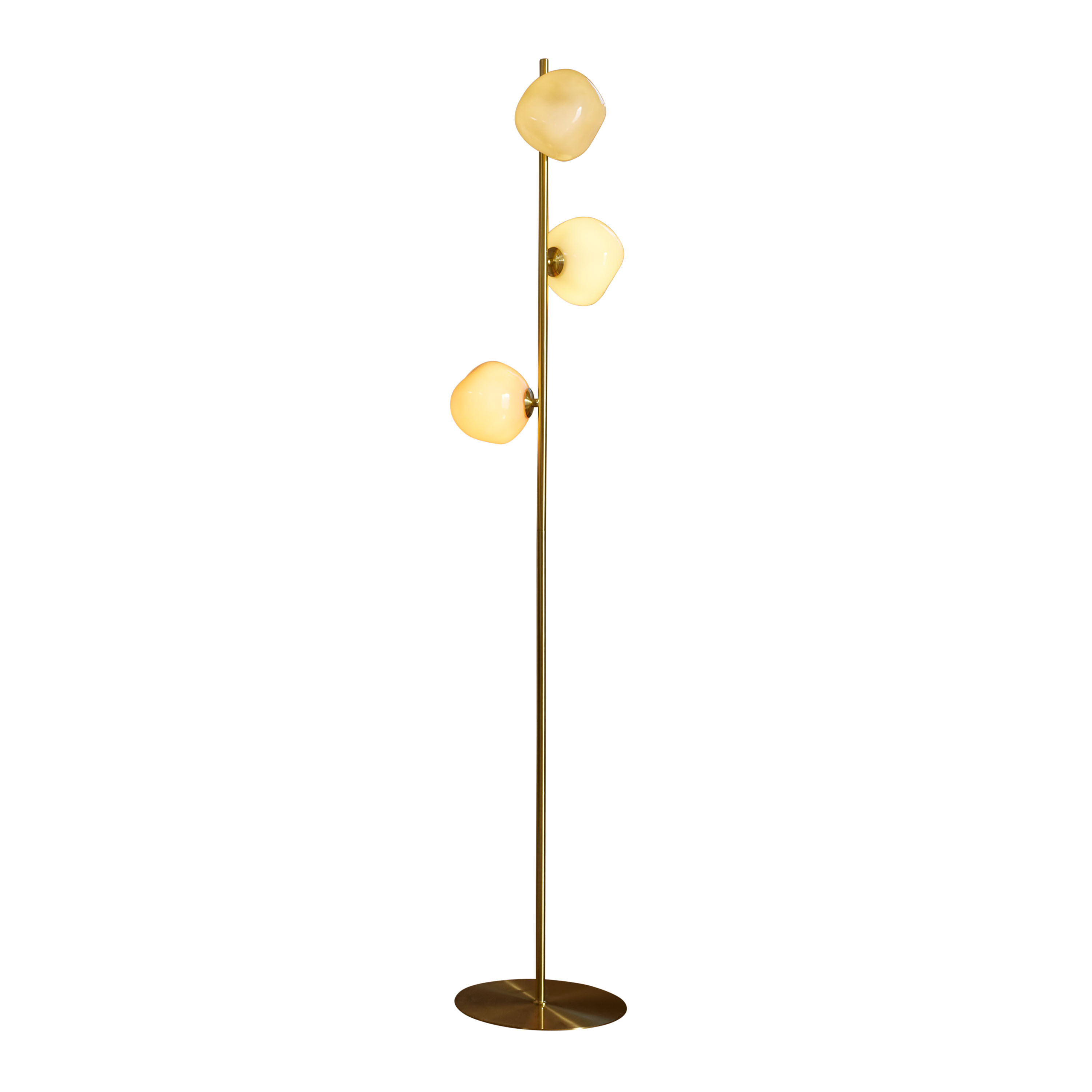 Large oriana 3 light floor lamp outlet