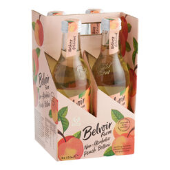 Belvoir Farm Non Alcoholic Peach Bellini 4 Pack