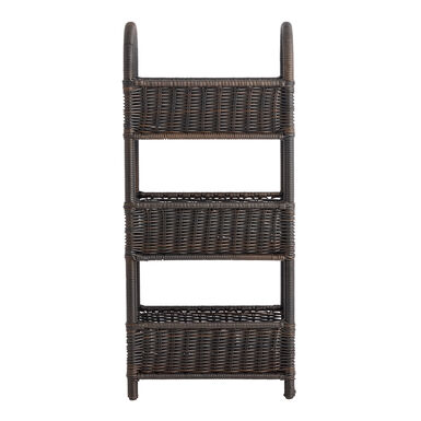 Leya Espresso All Weather Indoor Outdoor Storage Tower Leya Espresso All Weather Indoor Outdoor Storage Tower