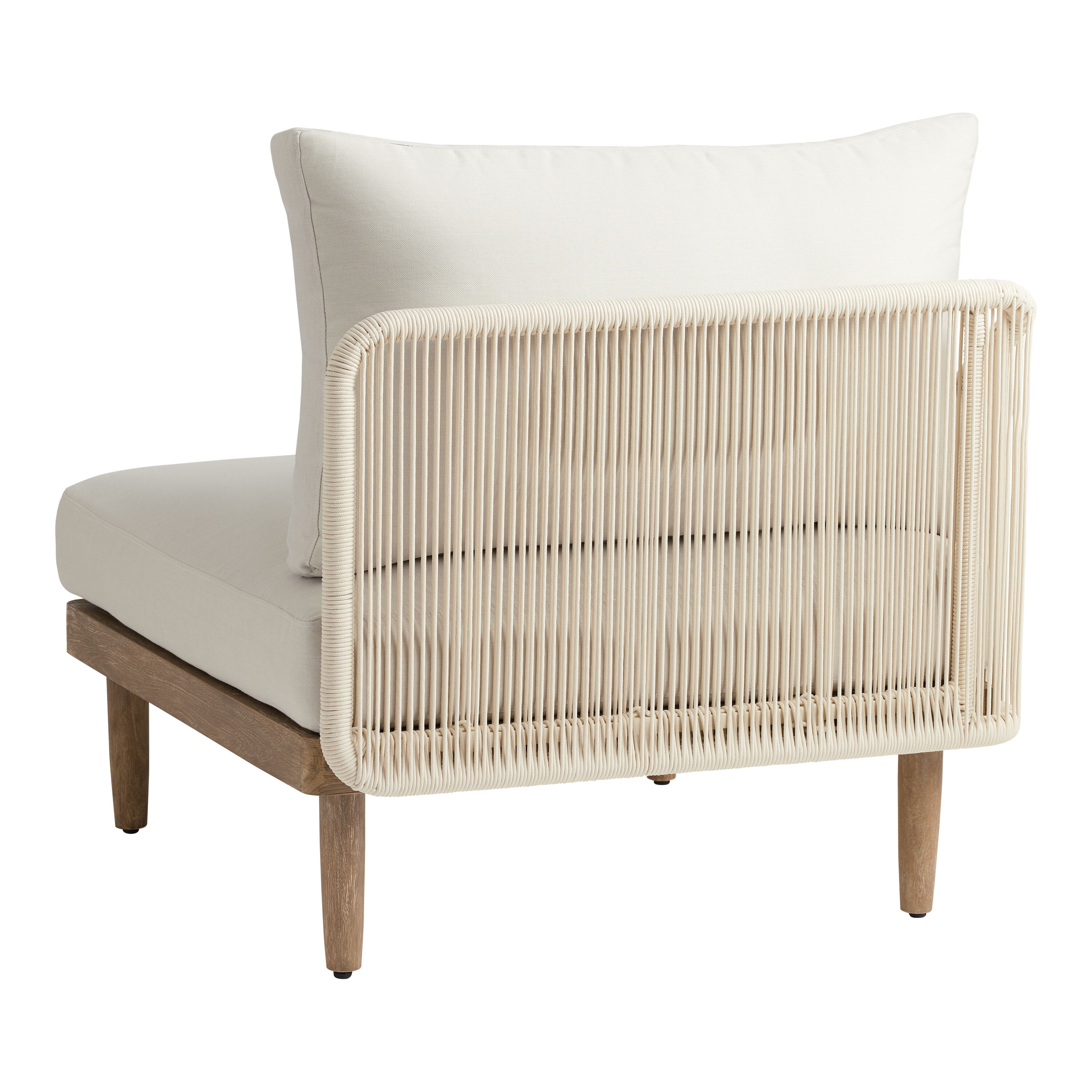 Sorano Nautical Rope Modular Outdoor Left End Chair image number 3