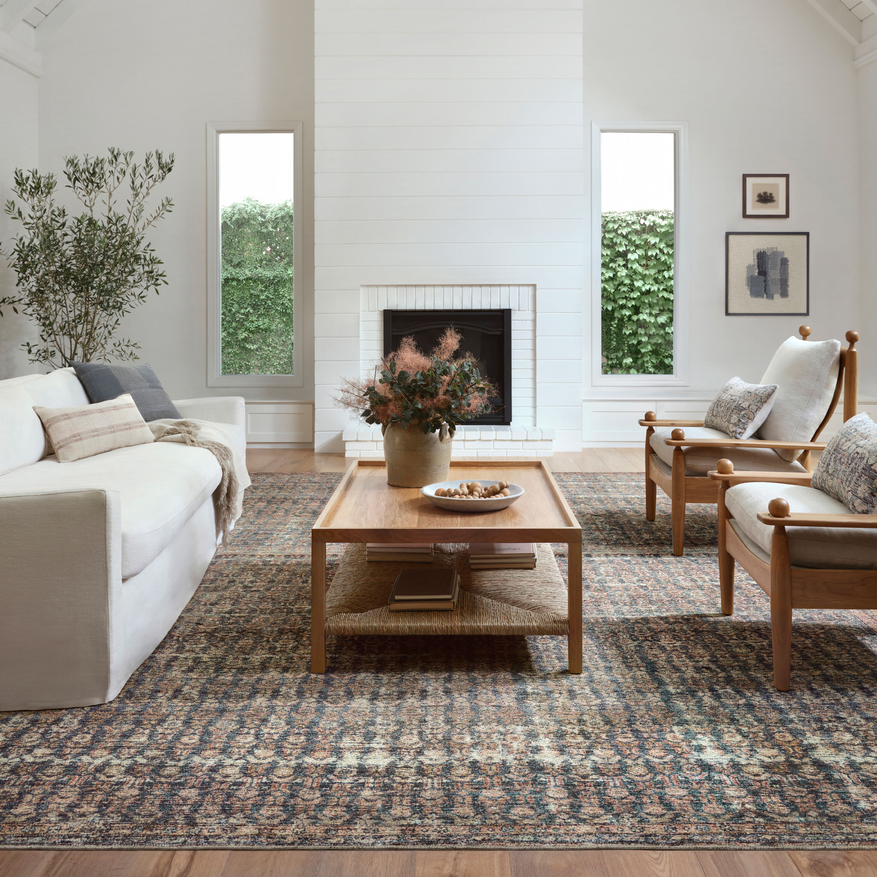 Amber Lewis x Loloi Ocean Blue Billie Area Rug