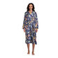 Indigo Blue Multicolor Artsy Cat Pajama Collection image number 2