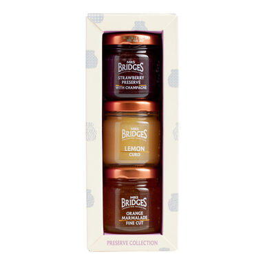Mrs Bridges Mini Preserves Collection Gift Box 3 Pack Mrs Bridges Mini Preserves Collection Gift Box 3 Pack