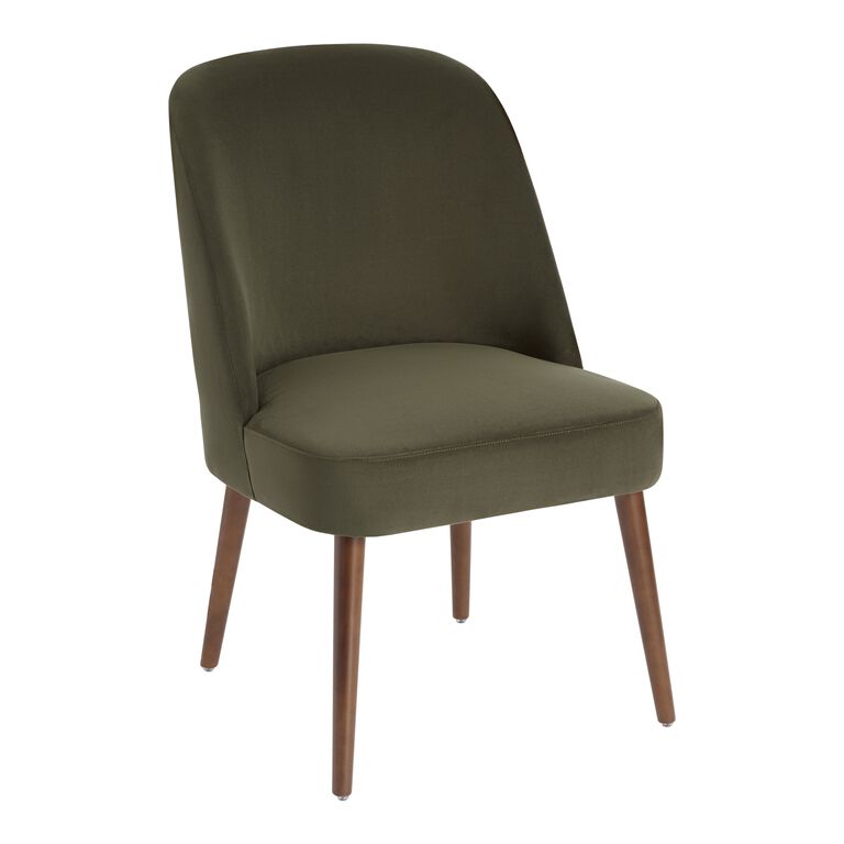 Codie Curved Back Upholstered Dining Chair image number 1